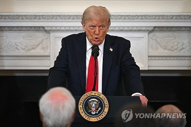 도널드 트럼프 미국 대통령