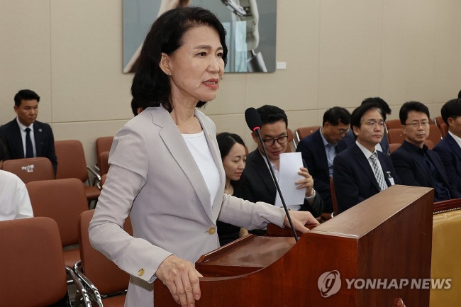 '방송3법' 입장 밝히는 이진숙 방송통신위원장