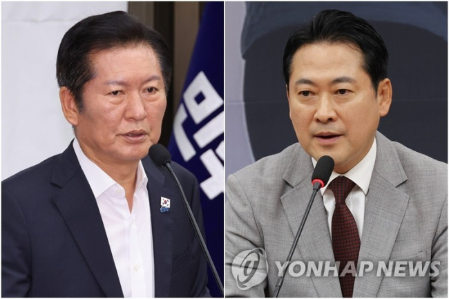 [속보] 李대통령-정청래, 여야 대표 회동 전 30분 별도 회동
