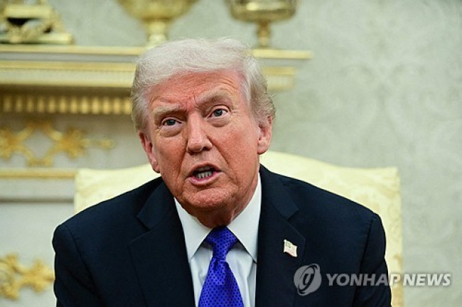 도널드 트럼프 미국 대통령