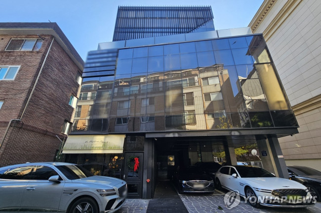 남욱 변호사가 추징보전 해제를 신청한 강남구 빌딩