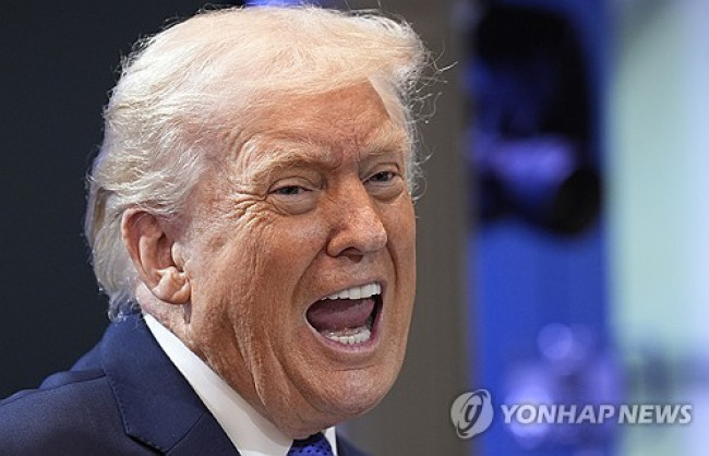 도널드 트럼프 미국 대통령