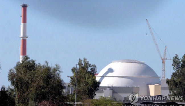 이란 남부 부셰르 원전