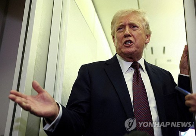도널드 트럼프 미국 대통령
