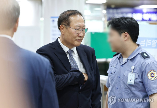 법정으로 향하는 박성재 전 법무부 장관