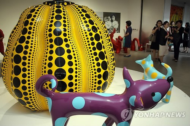 구사마 야요이의 '호박'